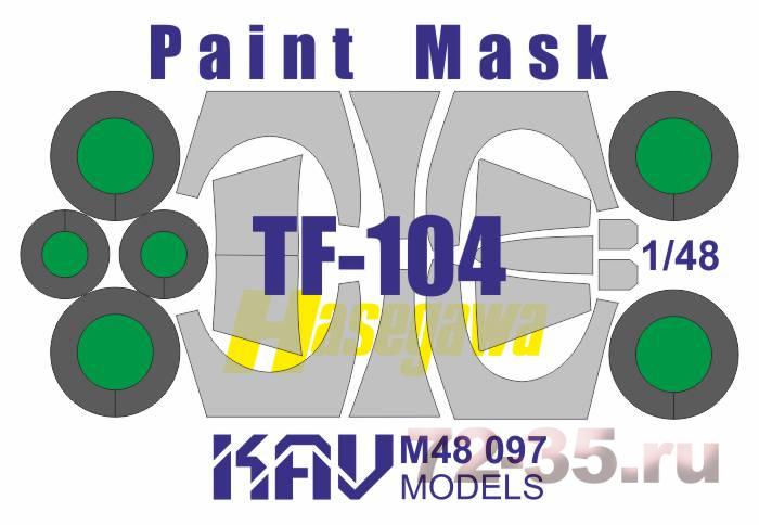 Окрасочная маска на TF-104 (Hasegawa)