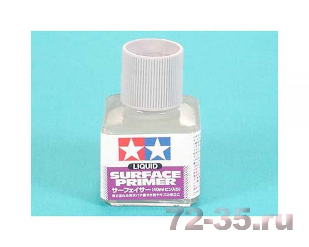 Грунтовка жидкая серая для пластика, металла, дерева. Liguid Surface Primer