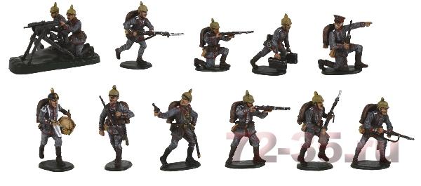 Немецкая пехота Первой мировой войны 1914-1918 zv8083_3.gif